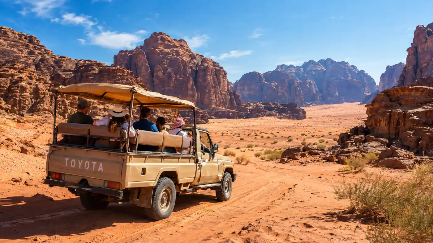 Guia de Preços e Custos do Tour de Jeep em Wadi Rum